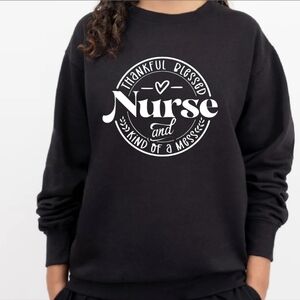 Thankful nurse unisex black
